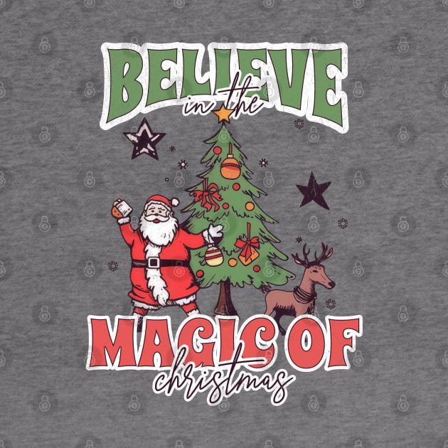 Believe in the magic of Christmas by MZeeDesigns